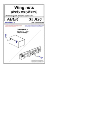 Aber 35A026 Wing Screws (1/35) – Bild 4