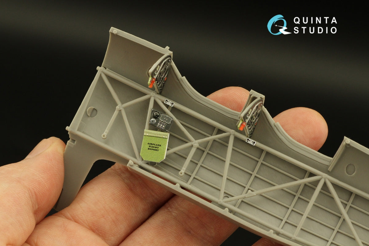 Quinta Studio QD32168 Pt-17 Kaydet 3D-Printed colored Interior on decal paper (Roden) 1/32 – image 8