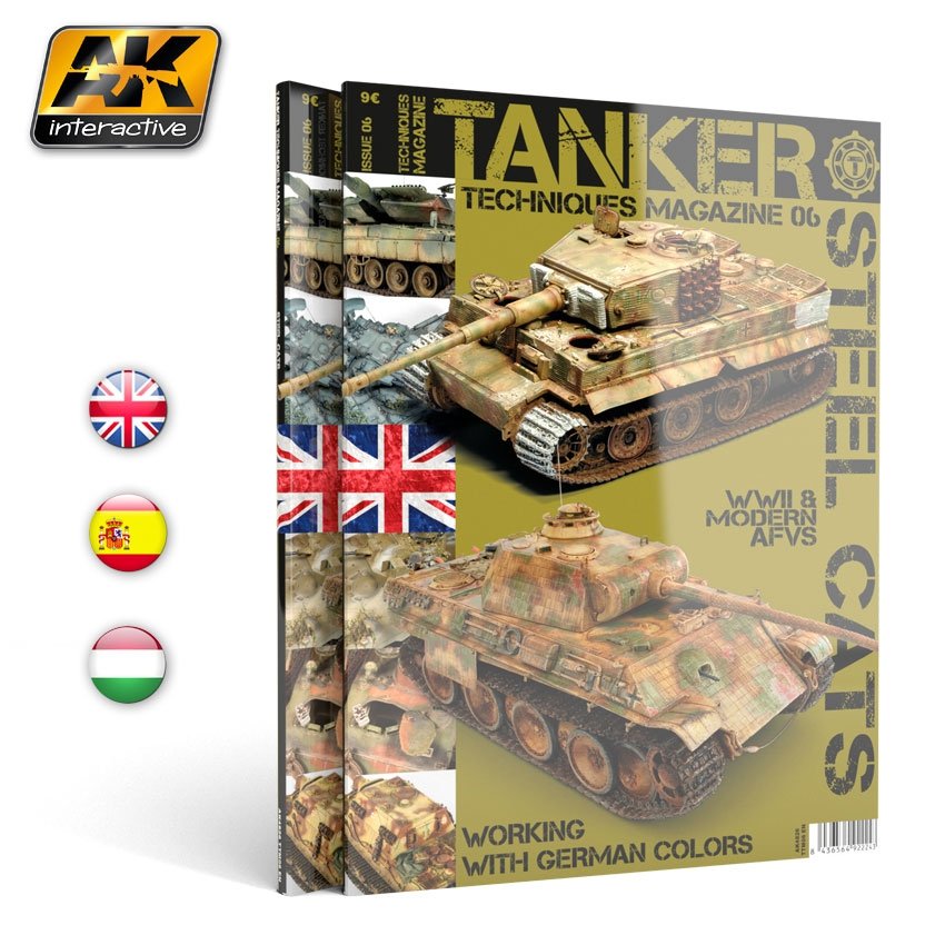 AK Interactive AK4826 TANKER 06 : STEEL CATS (Anglais)