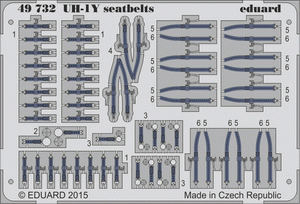 Eduard 49732 UH-1Y seatbelts 1/48 KITTY HAWK