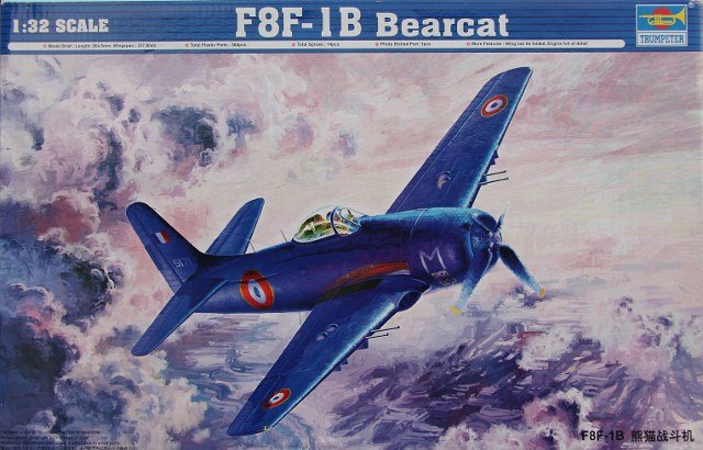 Trumpeter 02284 F8F-1B Bearcat 1/32