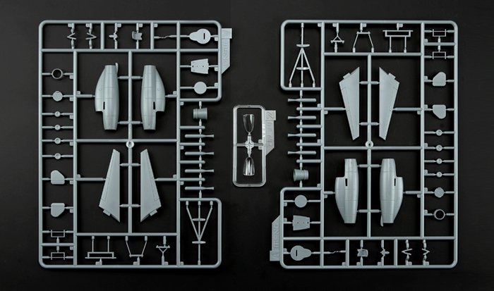 Meng DS-001 Kayaba Ku-4 Katsuodori Ram-Jet fighter (2 kits) 1/72 – Bild 3