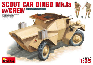 MiniArt 35087 British IIWW Scout Car DINGO Mk.Ia with crew 1/35
