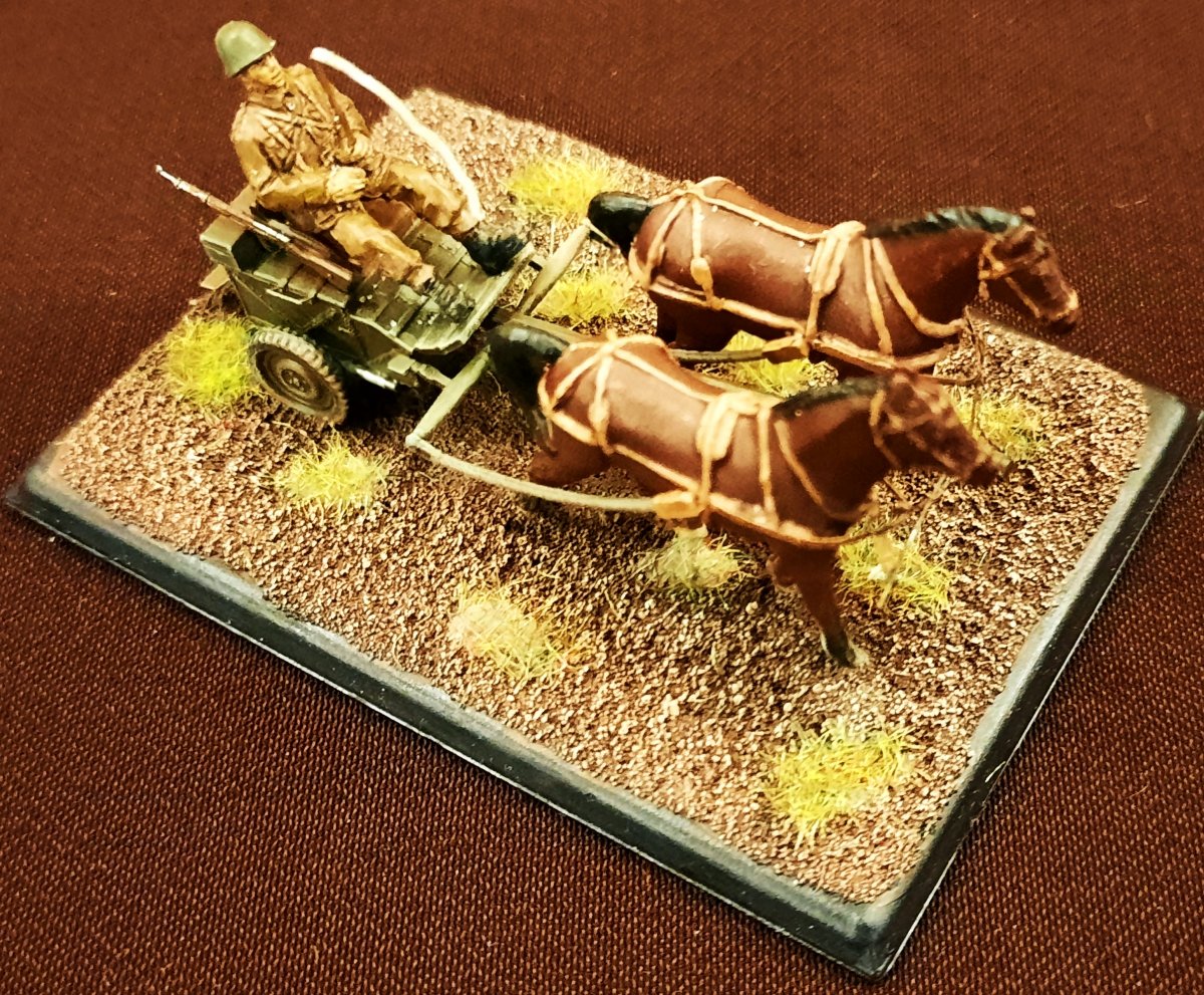First to Fight First To Fight PL092 Two horse cart for Bofors 37mm wz.36 1/72 – Bild 4