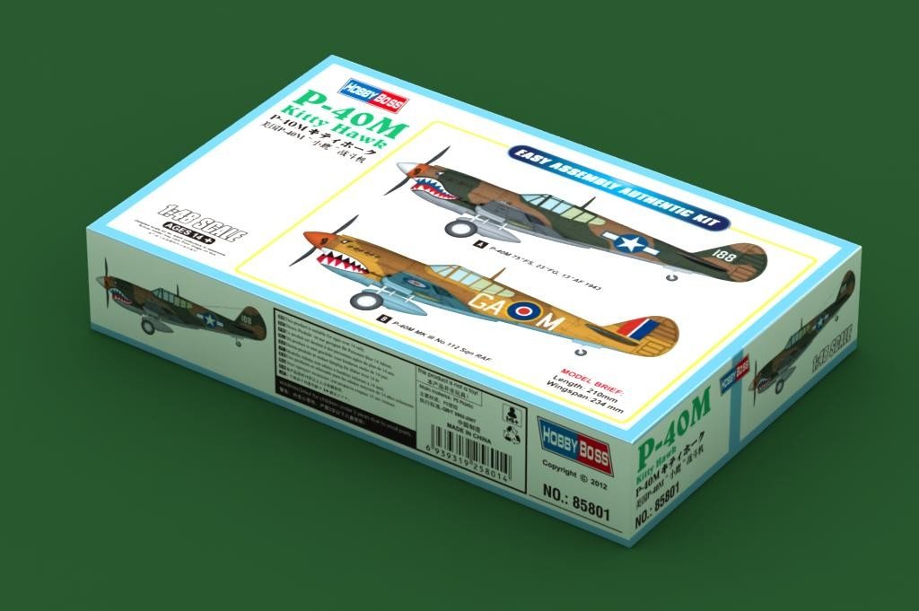 Hobby Boss 85801 P-40E Kittyhawk 1/48 – Bild 2