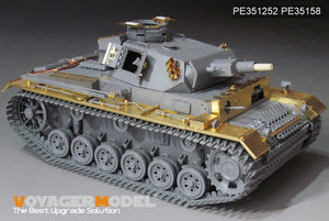 Voyager Model PE351252 WWII German Pz.KPfw.III Ausf.N early version upgrade set basic For TAKOM 8011 1/35 – obrázek 3