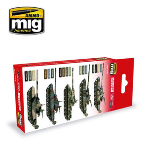 AMMO Mig 7161 Modern Russian Camo Colors Vol.2 (6x17ml) – Bild 2