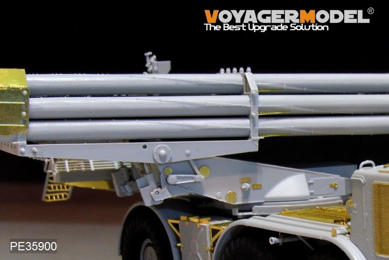 Voyager Model PE35900 Modern Russian 9P140 TEL of 9K57 Uragan(BM-27) MLRS Basic For TRUMPETER 1/35 – obrázek 14