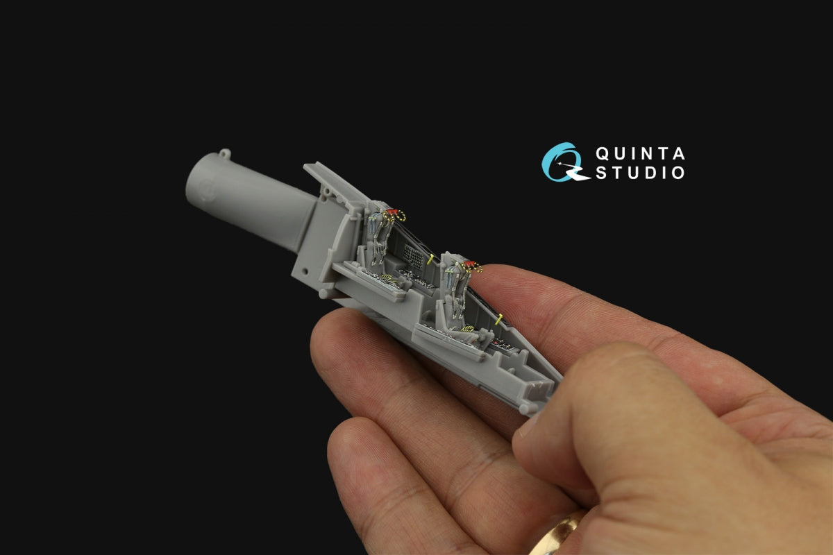 Quinta Studio QD72091 F-4D 3D-Printed &amp;amp; colored Interior on decal paper (Fine Molds) 1/72 – image 11