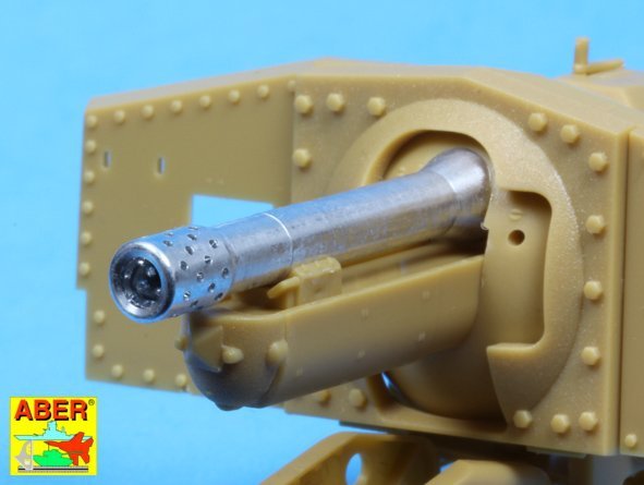 Aber 35L-139 Barrel for hungarian 40/43M Zrinyi 105mm assault gun Bronco 1/35 – image 3