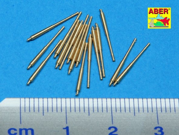 Aber 350L-13 Set of 16 pcs 105 mm SFLAK barrels SKC/33 used in C/31 mount for German war ships 1/350 – image 3