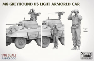 Andy&amp;#39;s Hobby Headquarters AHHQ-008 M8 Greyhound US light Armored Car 1/16 – image 6