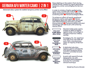 Hataka HTK-AS38 German AFV Winter Camo 2 in 1 (4x17ml) – Bild 2