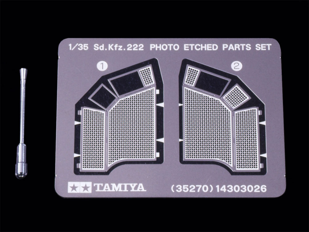 Tamiya 35270 Sd.Kfz.222 w/Photo Etched Parts 1/35 – image 4