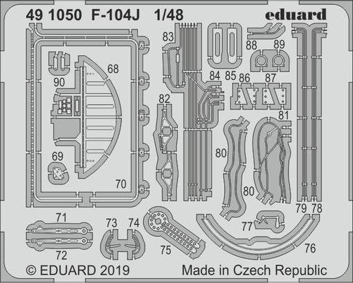 Eduard 491050 F-104J 1/48 KINETIC MODEL – zdjęcie 2