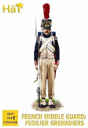 Hat 8167 French Middle Guard: Fusilier-Grenadiers 1/72