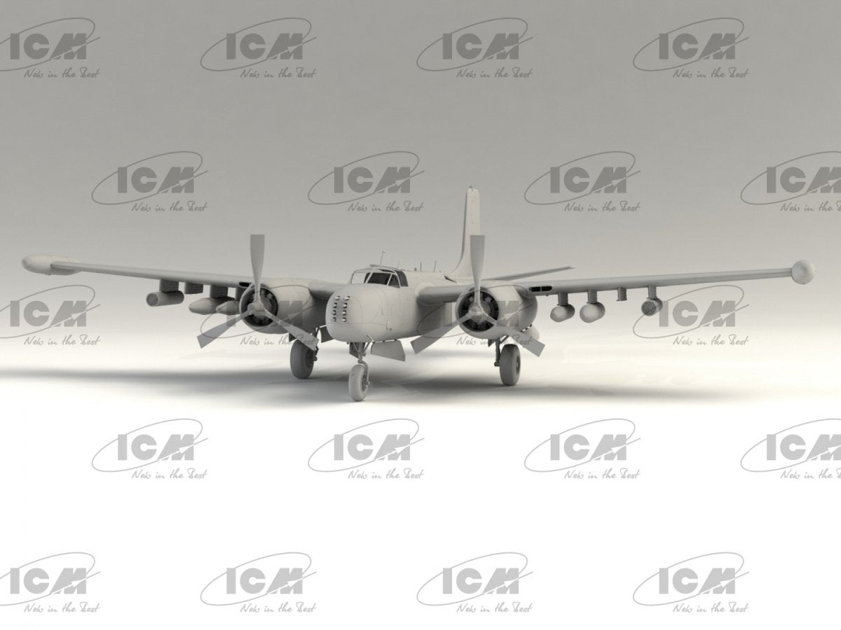 ICM 48278 B-26K Counter Invader (early), US Attack Aircraft 1/48 – Bild 3