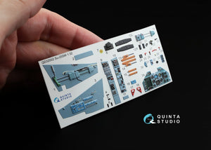 Quinta Studio QD32002 Su-25SM 3D-Printed &amp;amp; colored Interior on decal paper (for Trumpeter kit) 1/32 – immagine 6