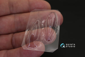 Quinta Studio QC72026 MiG-15 vacuformed clear canopy (for Eduard kit) 1/72 – obrázek 3
