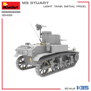 MiniArt 35425 M3 STUART LIGHT TANK, INITIAL PROD 1/35 – Bild 6