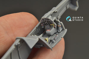 Quinta Studio QD72037 Bf 109 G-6 3D-Printed &amp;amp; colored Interior on decal paper (Tamiya) 1/72 – Bild 10