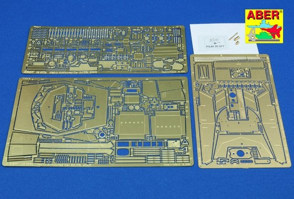 Aber 35077 Sd.Kfz. 234/3 (heavy armored car with 7.5 cm gun) (ITA) (1/35)