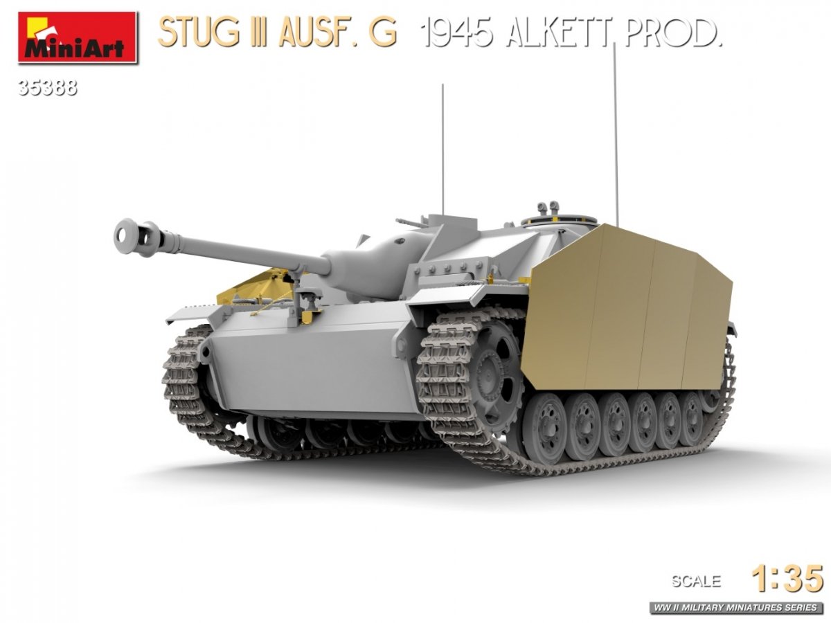 MiniArt 35388 STUG III AUSF. G 1945 ALKETT PROD. 1/35 – image 8