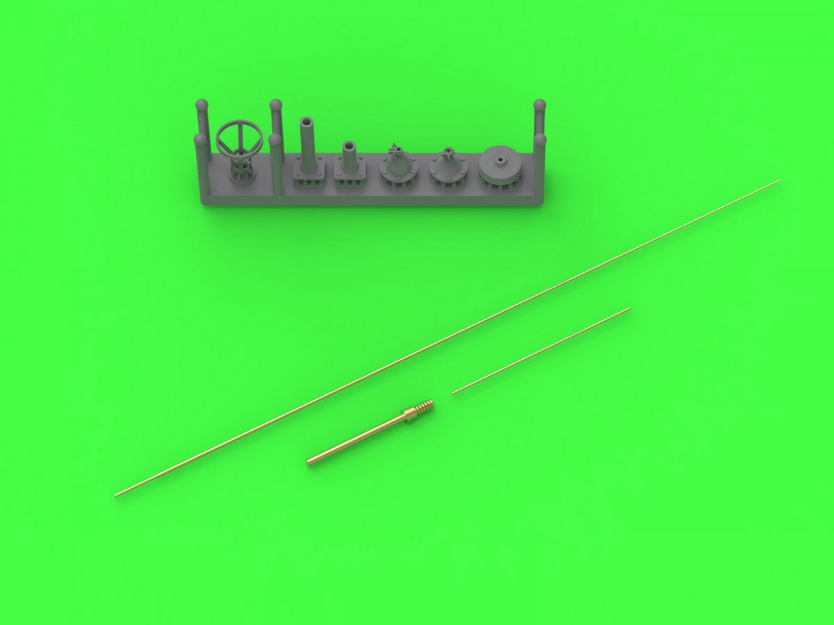 Master GM-35-057 Antennas for British Radio WS No.19 - used on vehicles in 1940-1950 1/35 – image 3