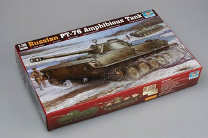 Trumpeter 00380 Russian PT-76 Light Amphibious Tank 1/35 – image 2