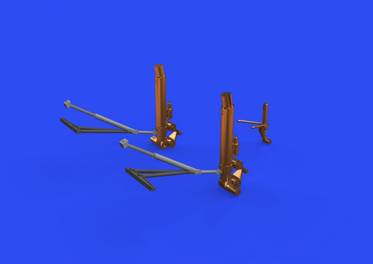 Eduard 6481022 B-17F undercarriage legs BRONZE EDUARD 1/48
