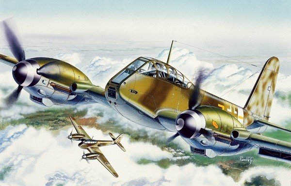 Italeri 0074 Me 410 Hornisse 1/72