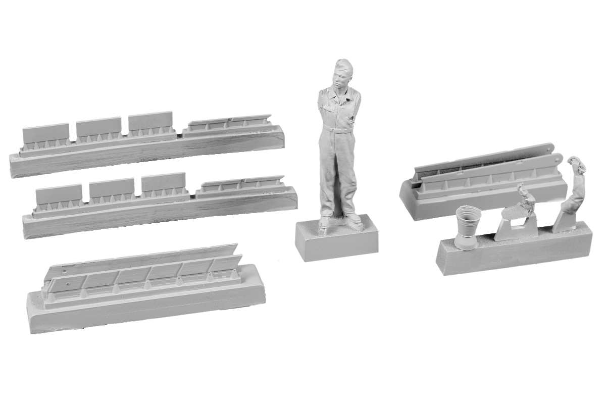 CMK F48358 Siebel Si 204/Aero C-3 Airman (cleaning canopy glazing) 1/48 – obrázek 2
