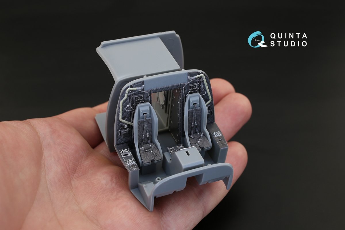 Quinta Studio QD48182 MV-22 Osprey 3D-Printed &amp;amp; colored Interior on decal paper (for HobbyBoss kit) 1/48 – obrázek 4