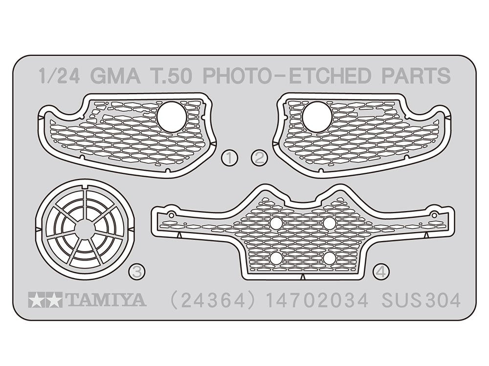 Tamiya 24364 GMA T.50 1/24 – immagine 11