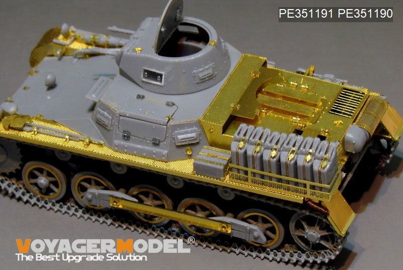 Voyager Model PE351191 WWII German Pz.Kpfw.I Ausf. B DAK version basic (For TAKOM 2145) 1/35 – obrázek 4
