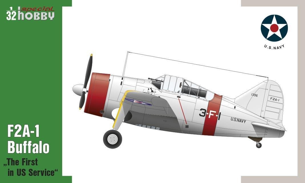 Special Hobby 32064 F2A-1 Buffalo &amp;quot;The first in US service&amp;quot; 1/32