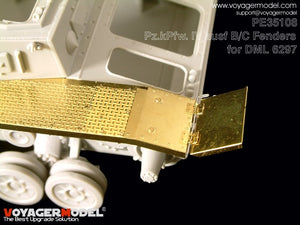 Voyager Model PE35108 Pz.kPfw. IV Ausf B/C Fenders (For DRAGON 6297) 1/35 – zdjęcie 4