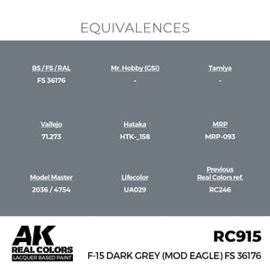 AK Interactive RC915 F-15 Dark Grey (Mod Eagle) FS 36176 17 ml – zdjęcie 3