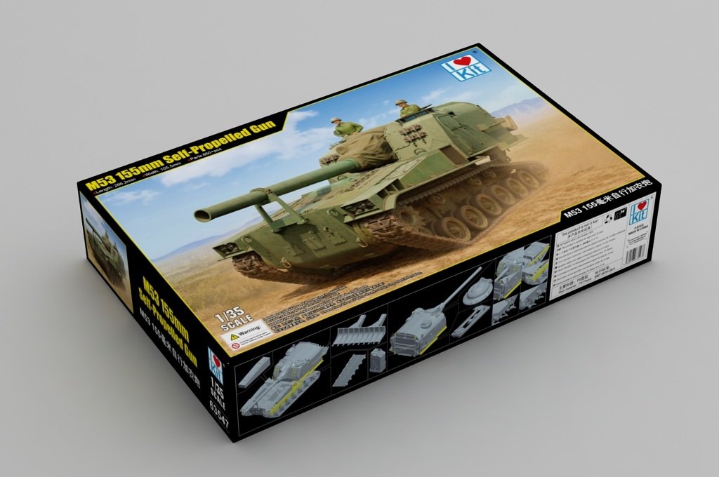 I Love Kit 63547 M53 155mm Self-Propelled Howitzer 1/35