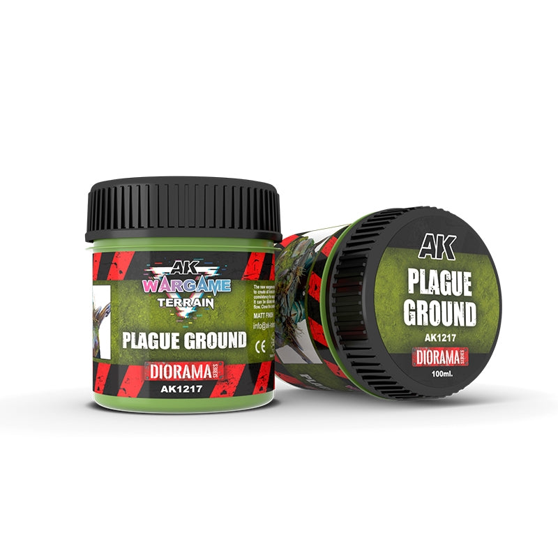 AK Interactive AK1217 PLAGUE GROUND – WARGAME TERRAINS 100ML