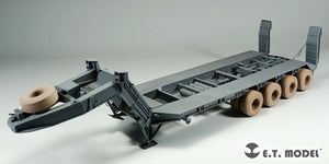 ET Model P35-119 US M747 Heavy Equipment Semi-Trailer Sagged wheels For Meng Kit 1/35 – imagen 4