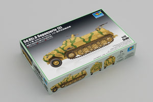 Trumpeter 07404 Sd.Kfz.8 Gepanzerter Zugkraftwagen 12t 1/72 – Bild 2
