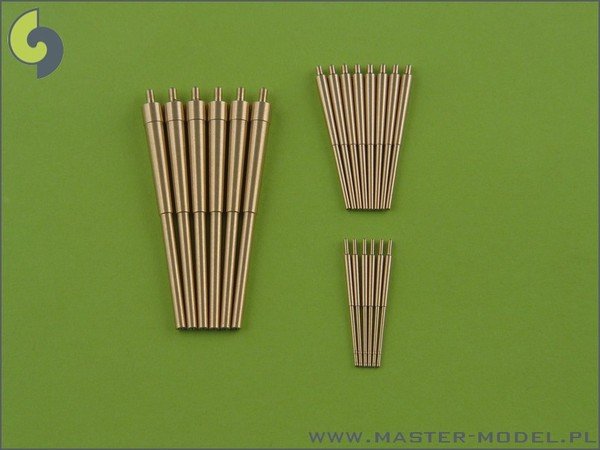 Master SM-350-044 Admiral Graf Spee Armament - 280mm (6 pcs.), 150mm (8 pcs.), 105mm (6 pcs.) barrels
