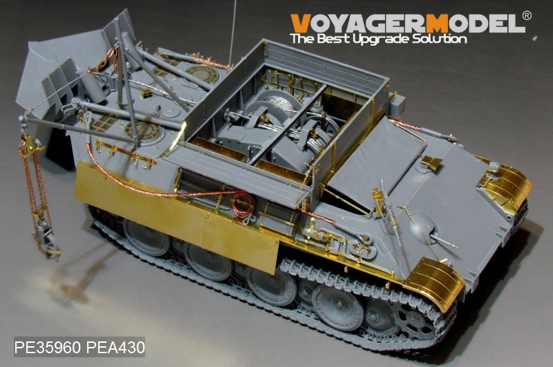 Voyager Model PE35960 WWII German Bergepanther Ausf.G Basic For TAKOM 2107 1/35 – image 10