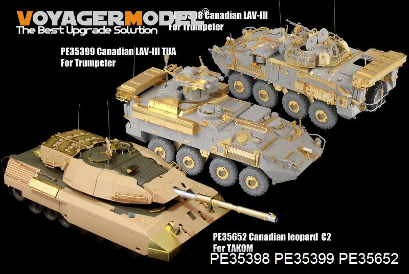 Voyager Model PE35652 Modern Canadian Leopard C2 MEXAS MBT For TAKOM 2003 1/35 – image 12