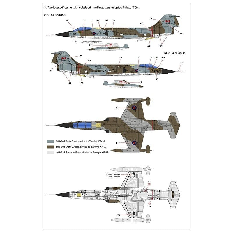 Kinetic K48127 CF-104 Starfighter 1/48 – obrázek 5