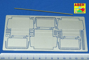 Aber 35194 Russian heavy tank KV-1, KV-2 - vol. 4 - additional set - tool boxes early type for early fenders 1/35 – obrázek 2
