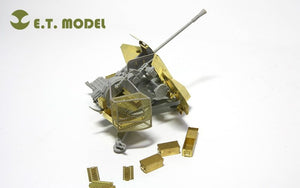 ET Model E35-026 WWII German 3.7cm FLAK 43 Anti-Aircraft Gun (For TRUMPETER 02311) (1/35) – obrázek 4