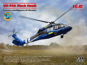 ICM 48362 UH-60A Black Hawk Defense intelligence of Ukraine 1/48