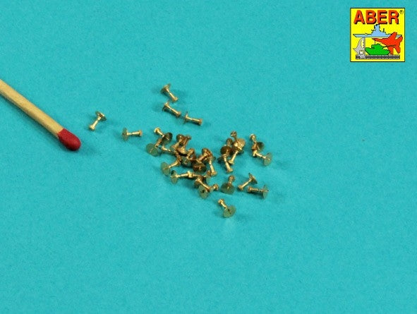 Aber 16113 Turned Hexagonal bolts (1.34x1.60mm) x 30 pcs – image 2